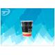 Diamond Disposable Paper Cups with lids Anti Slip Design , Double Wall For Hot Drink