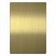 hairline HL colored sheet stainless steel sheet