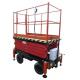 6 Meters Mobile Scissor Lift Hydraulic Lifting Equipment with Extension Platform 450Kg Loading Capacity