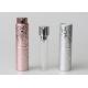 Glass Small Refillable Twist And Spritz Atomiser Perfume Spray Bottles Pink Color Customized