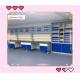 Phenolic Or Epoxy Resin Sheet Top Chemistry Lab Bench Laboratory Workbench with Shelves