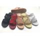Latest New Design Good Price Shining PVC Women Shoes Flat Sandals Ladies Slipper