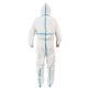 Isolation Hooded Lightweight Disposable Coveralls Body Suit High Air Permeability