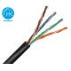 CCA UTP CAT5E LAN Cable Outdoor Jelly Filled High Temperature Resistance