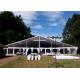 Modular Aluminium Frame Tents Event Tent White Fabric Cover 100km/h