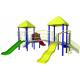 outdoor playground galvanized steel Children's slide combination-ET-E04B