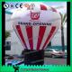 White And Red Event Inflatable Balloon , Party Inflatable Ball