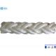 8 strand white super danline polypropylene mooring rope