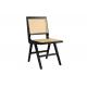 Sturdy Durable Nordic Wooden Dining Chairs Luxury Wood Frame Side Chairs