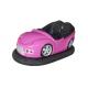 Pink Electric Bumper Cars Classic Design , Attractive LED Light Kids Bumper Cars