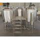 10HL Brewhouse Equipment Electricity / Steam / Gas Heating For Beer Brewing