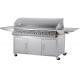Factory price 430 stainless steel cooking grates Gas BBQ Grill with heat monitoring