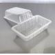 177 X 150 X 38MM Disposable Plastic Food Trays Translucent Rectangular Plastic Trays