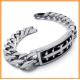 High Quality Tagor Stainless Steel Jewelry Fashion Men's Casting Bracelet PXB090
