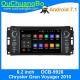 Ouchuangbo car gps multi media android  7.1 for Chrysler Gran Voyager del 2010 with 1024*600 Bluetooth Phone 4*45
