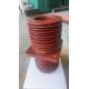 36kv Casting Resin Wall Bushing 190*210*450 Insulation With Shiled Net Cross Single Copper Bus-Bar In Switchgear