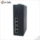 Industrial 4-Port 10/100/1000T 802.3at PoE+ Switch With 2-Port 100/1000X SFP