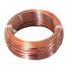 0.01-15mm Single Core High Tensile Strength Copper Wire Round Shape High Elongation