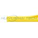 Yellow Color Self Wrapping Sleeving PET Cable Sleeve Self Closing Harness