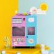 CE 700W Robot Cotton Candy Vending Machine Mobile Wireless Phone Control
