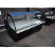 Ventilated Meat Serve Over Counter Display Fridge Plug In R290 System