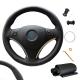 Elegant Nappa Leather Steering Wheel Cover for BMW 3 Series E90 E91 E92 E93 2006-2011