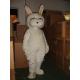 white rabbits mascot cartoon cosplay costume