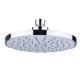 200 Diameter Abs Plastic Rainfall High Pressure Round Shower Head Fixed Mount Brass Swivel Ball Adjustable