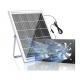 FTB20  Outdoor Solar Panel Kit Powered Exhaust Fan For Chicken Coop IP65 Waterproof