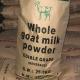 Sterilized Raw Whole Raw Goat Milk Powder 25kg Packing