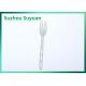 Restaurant Compostable Disposable Cutlery Size Customized White Color