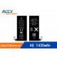 ACCX brand new high quality li-polymer internal mobile phone battery for IPhone 4G with high capacity of 1430mAh 3.7V