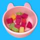 Kitten Shape Silicone Feeding Bowl Customized Feeding Infant Suction Bowls
