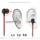Metal Microphone Copper Ring Speaker In Ear Wired Earphones Headphone