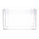 Clear Glove Dispenser Holder 15-15/16 Width PETG Material Acrylic Box Custom