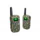Child Friendly Design Camouflage Walkie Talkie With Channel Locked Function