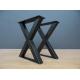 16x Frame Bench Legs Set ( 2)-Customizable Height and Size Modern Metal Table Legs by Qingdao TianHua YiHe