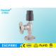 Engineering Plastic Actuator Pneumatic Seat Valve SS316 Body 3 / 8 NPT  Thread