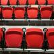 Tip Up Fixed Stadium Sports Seats With Arms PE HDPE Material