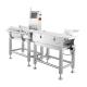 180Pcs/min Automatic Check Weigher Industrial Food Boxes Cartons Conveyor Belt