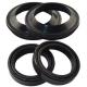 Shaft 3 Lips NBR/FKM Rubber materia  Seal Spring with Corrugated Thread Tg4 Oil Seal customized package