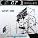 Ladder Aluminium Scaffold Tower System Folding Platform For Building