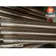 Copper Nickel Low Finned Tube ASTM B111/ASME SB111 C70600 For Heat Exchanger