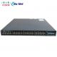 Cisco WS-C3650-48FS-S 3650 48 Port Full PoE 4x1G Uplink IP Base Switch