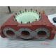 Marine Propulsion Gas Inlet Casing , Turbocharger Parts High Pressure Ratio