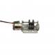 2 Phase 8mm Diameter 18 Degree Step Angle Micro Slider Linear Stepper Motor With Bracket