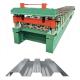 High Speed Steel Floor Deck Machine 0.8-1.5mm Thickness Customized Shape
