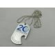 Custom Logo Personalised Dog Tags With Bottle Opener , 800*2.4mm Ball Chain