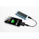 17% Conversion Aluminium Solar Powered Mobile Phone Chargers with Output 400 - 800 mA