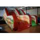 PVC Tarpaulin Forest Commercial Inflatable Water Slides / Outdoor Mini Dry Slide